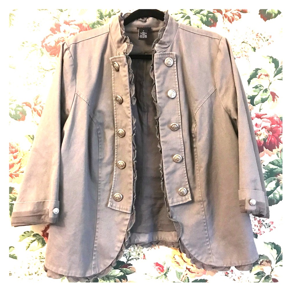 Torrid Military Jacket Size 2